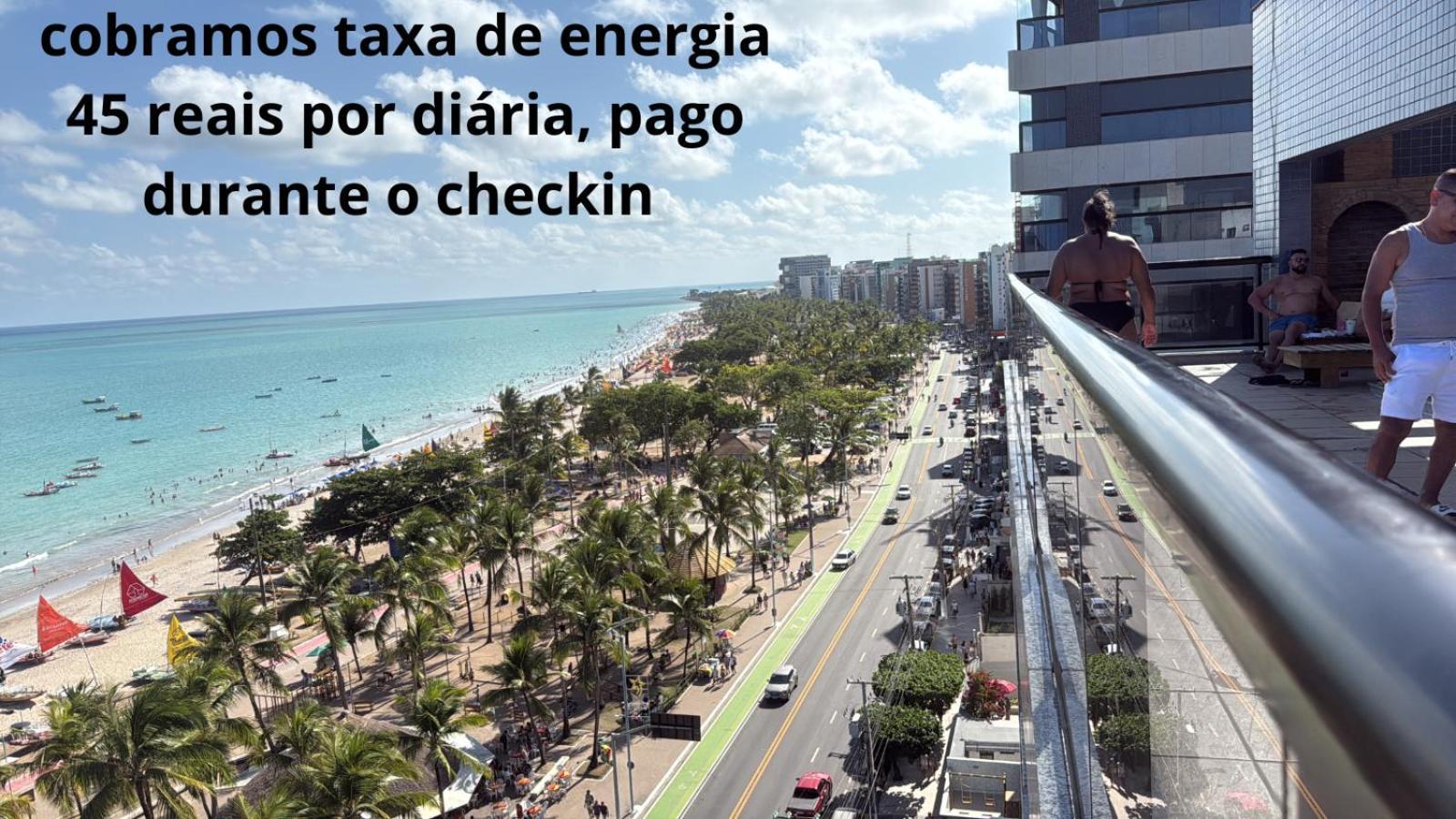 Lindo Apartamento De Frente Para A Praia De Pajucara Maceio  Exterior photo